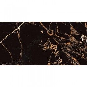 Płytka marmur czarny ze złotą żylą Alabama Marmor Nero lux 60x120