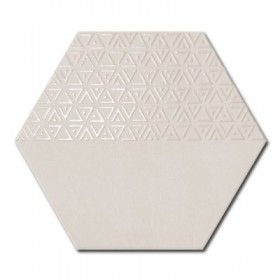 Płytka heksagonalna szara AraHex Deco Gris 28,5x33