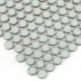 Mozaika lekko zielona kółko Miss Penny Mint Mozaika 27,2x27,7 cm - 4
