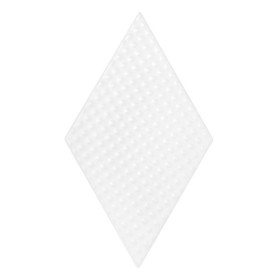 Rombic White 03 matt Mozaika gresowa Biały 11,5x20 cm