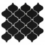 Mini Arabesco BLACK Mozaika gresowa Czarny 27,6x25 cm - 1