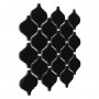 Mini Arabesco BLACK Mozaika gresowa Czarny 27,6x25 cm - 4