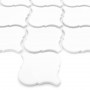 Mini Arabesco WHITE Mozaika gresowa Biały 27,6x25 cm - 3