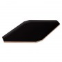 CARAT Black Płytka ceramiczna Czarny 10x20 cm - 2