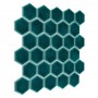 Hexagon Maui 51 Mozaika gresowa Zielony 28x27,1 cm - 2