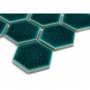 Hexagon Maui 51 Mozaika gresowa Zielony 28x27,1 cm - 3
