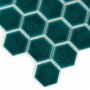Hexagon Maui 51 Mozaika gresowa Zielony 28x27,1 cm - 4