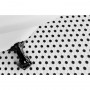 Mini HEXAGON B&W Mix Mozaika gresowa Biały 30x26 cm - 2