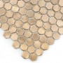 Allumi Gold Hexagon 14 Mozaika metalowa Złoty 30x30 cm - 3