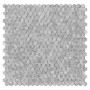 Allumi Silver Hexagon 14 Mozaika metalowa Srebrny 30x30 cm - 1