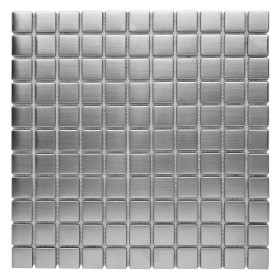 Dinox 010 Mozaika metalowa Szary 30,5x30,5 cm