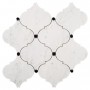 Carrara White Hall Mozaika kamienna Biały 30x30x1 cm - 1