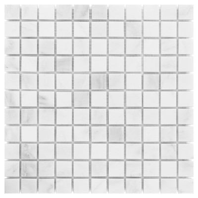 Eastern WHITE 25 Mozaika kamienna Biały 30,5x30,5 cm - 1