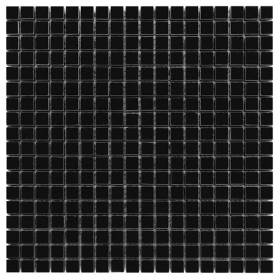 Pure BLACK 15 Mozaika kamienna Czarny 30,5x30,5 cm - 1