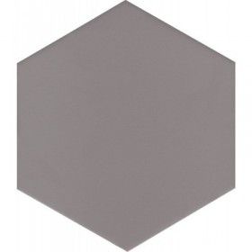 Płytki heksagonalne betonowe szare Solid Grey 21.5X25