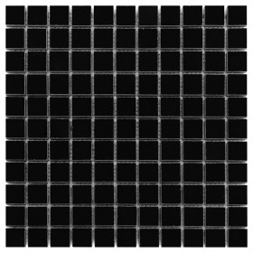 Pure BLACK 25 Mozaika kamienna Czarny 30,5x30,5 cm
