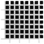 Pure Black BW02 Mozaika kamienna Biały 30,5x30,5 cm - 1
