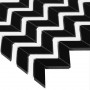 Pure Black CHEVRON mix Mozaika kamienna Biały 30,5x30,5 cm - 3