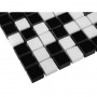 Pure BLACK mix 15 Mozaika kamienna Biały 30,5x30,5 cm - 2
