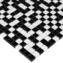 Pure BLACK mix 15 Mozaika kamienna Biały 30,5x30,5 cm - 3