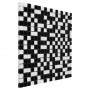 Pure BLACK mix 15 Mozaika kamienna Biały 30,5x30,5 cm - 4
