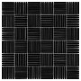 Pure Black TATAMI 48 Mozaika kamienna Czarny 30,5x30,5 cm - 1