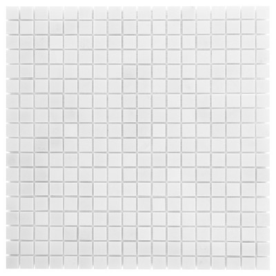Pure WHITE 15 Mozaika kamienna Biały 30,5x30,5 cm - 1