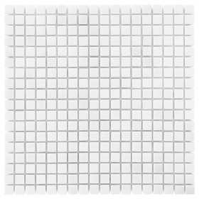 Pure WHITE 15 matt Mozaika kamienna Biały 30,5x30,5 cm