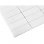 Pure White BLOCK 48 Mozaika kamienna Biały 30,5x30,5 cm - 2