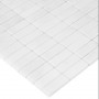 Pure White BLOCK 48 Mozaika kamienna Biały 30,5x30,5 cm - 3