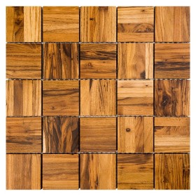 Amberwood 64 Mozaika drewniana Beżowy 32,8x32,8 cm