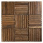 Chocolate Oak 110 Mozaika drewniana Beżowy 32,8x32,8 cm - 1