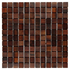 Merbau AL 25 Mozaika drewniana Beżowy 31,7x31,7 cm