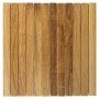 Oak LI Mozaika drewniana Beżowy 31,7x31,7 cm - 1