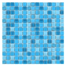 Jade 105 Mozaika szklana Niebieski 32,7x32,7 cm