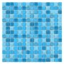 Jade 105 Mozaika szklana Niebieski 32,7x32,7 cm - 1