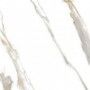 Płytka marmuropodobna biała z szara brązową żyłą STATUARIO LUCI 120X120 RECT.  Połysk - 1