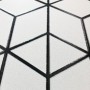 Płytka z wzorem geometrycznym Alhambra Negro 25X25 - 4